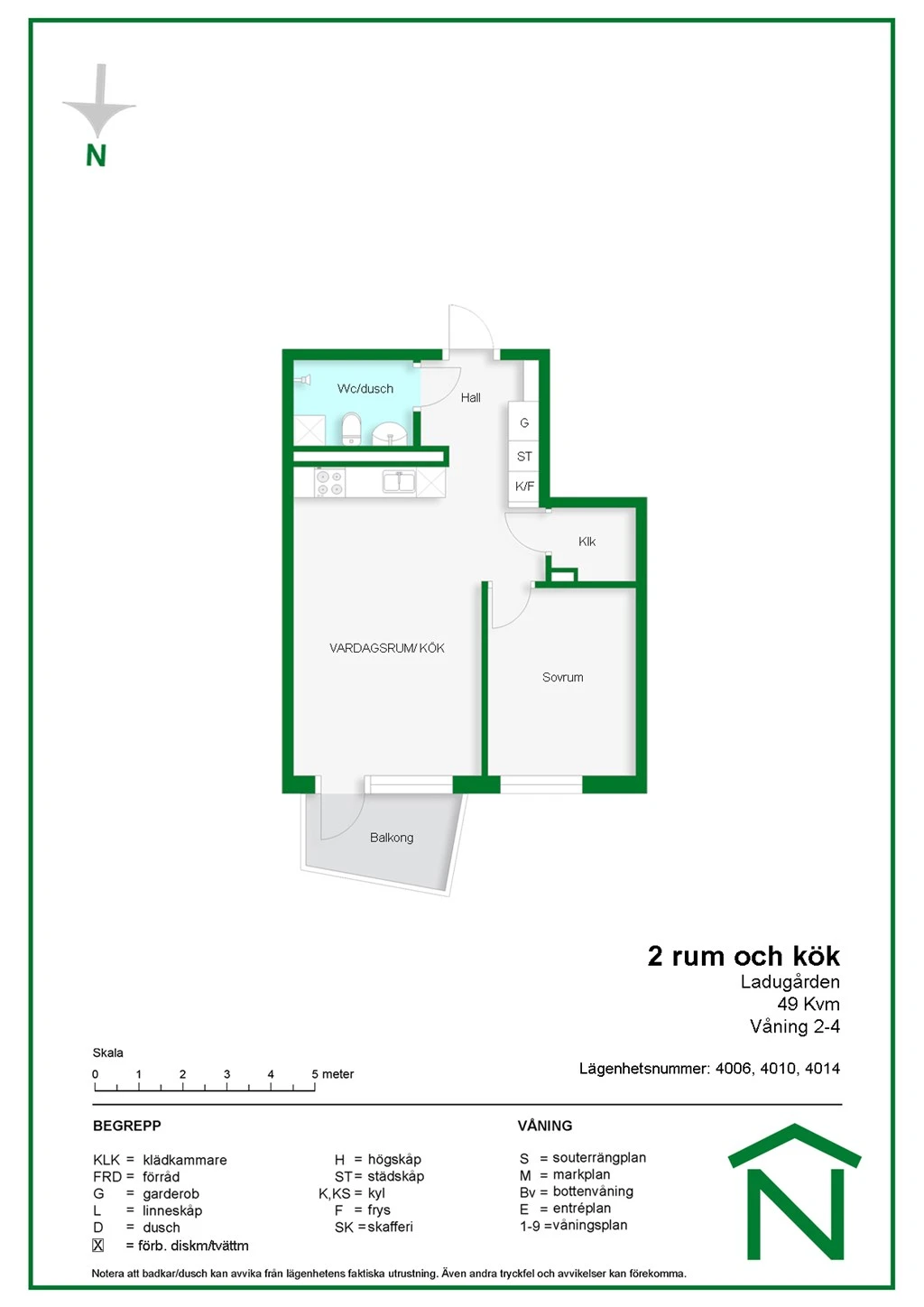 Planritning, Ö Kungsladugårdsvägen 13