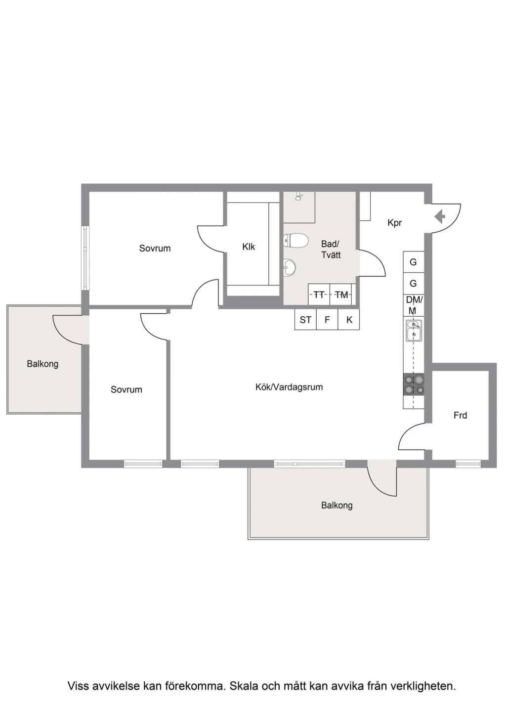 Planritning, Drivbänksvägen 13B