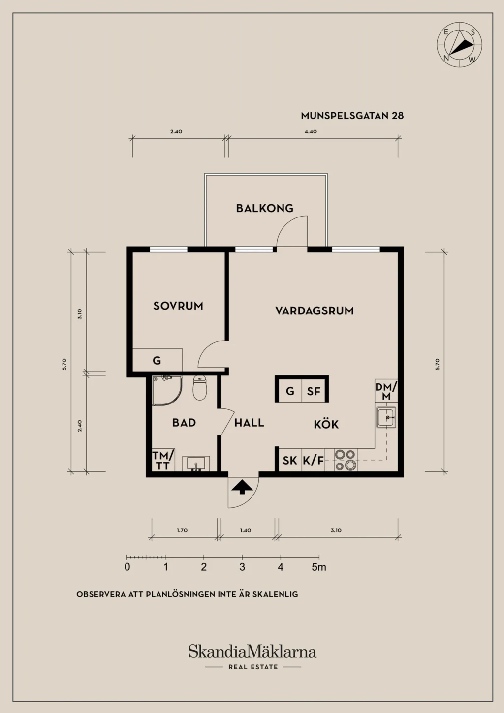 Planritning, Munspelsgatan 28