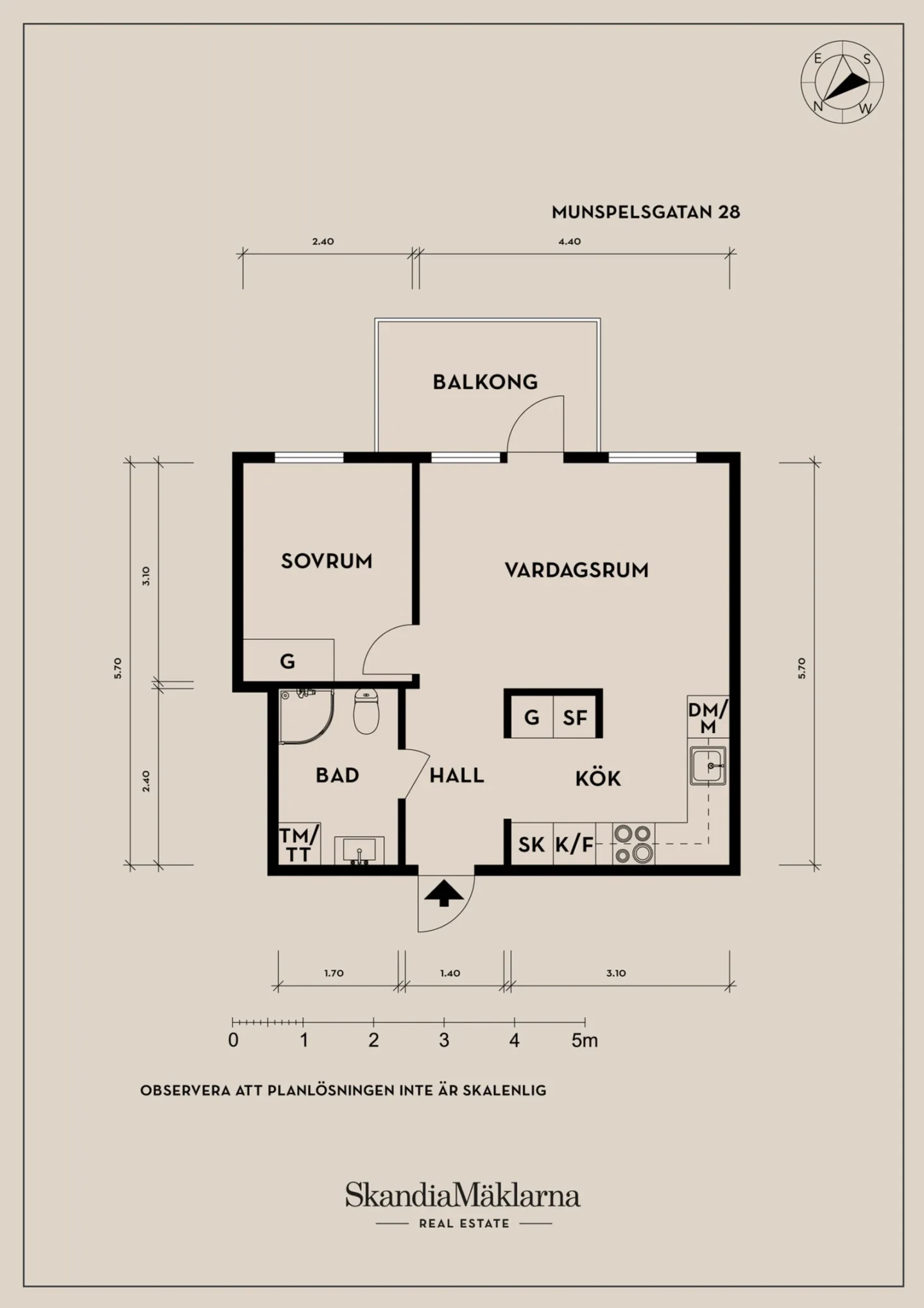 Planritning, Munspelsgatan 28
