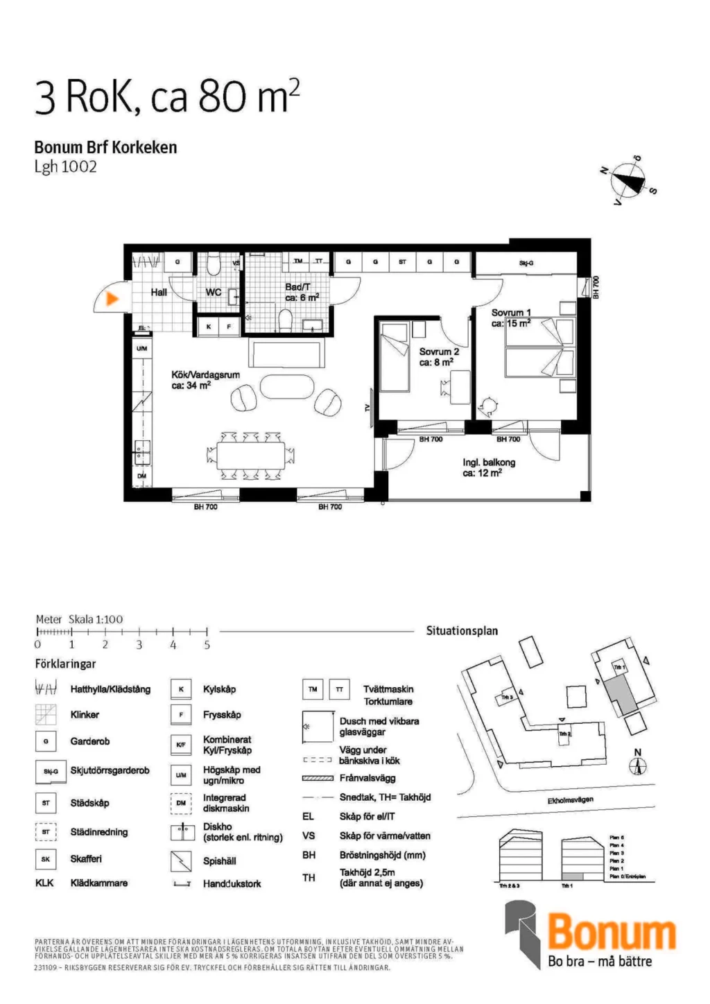 Planritning, Ekholmsvägen