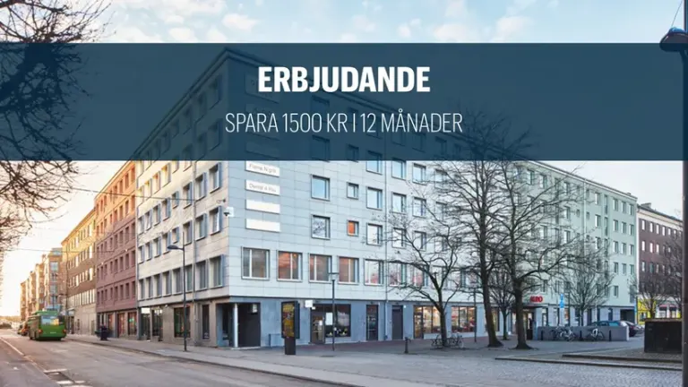 Hyresrätt med 2 rum på Södergatan 76 i Helsingborg