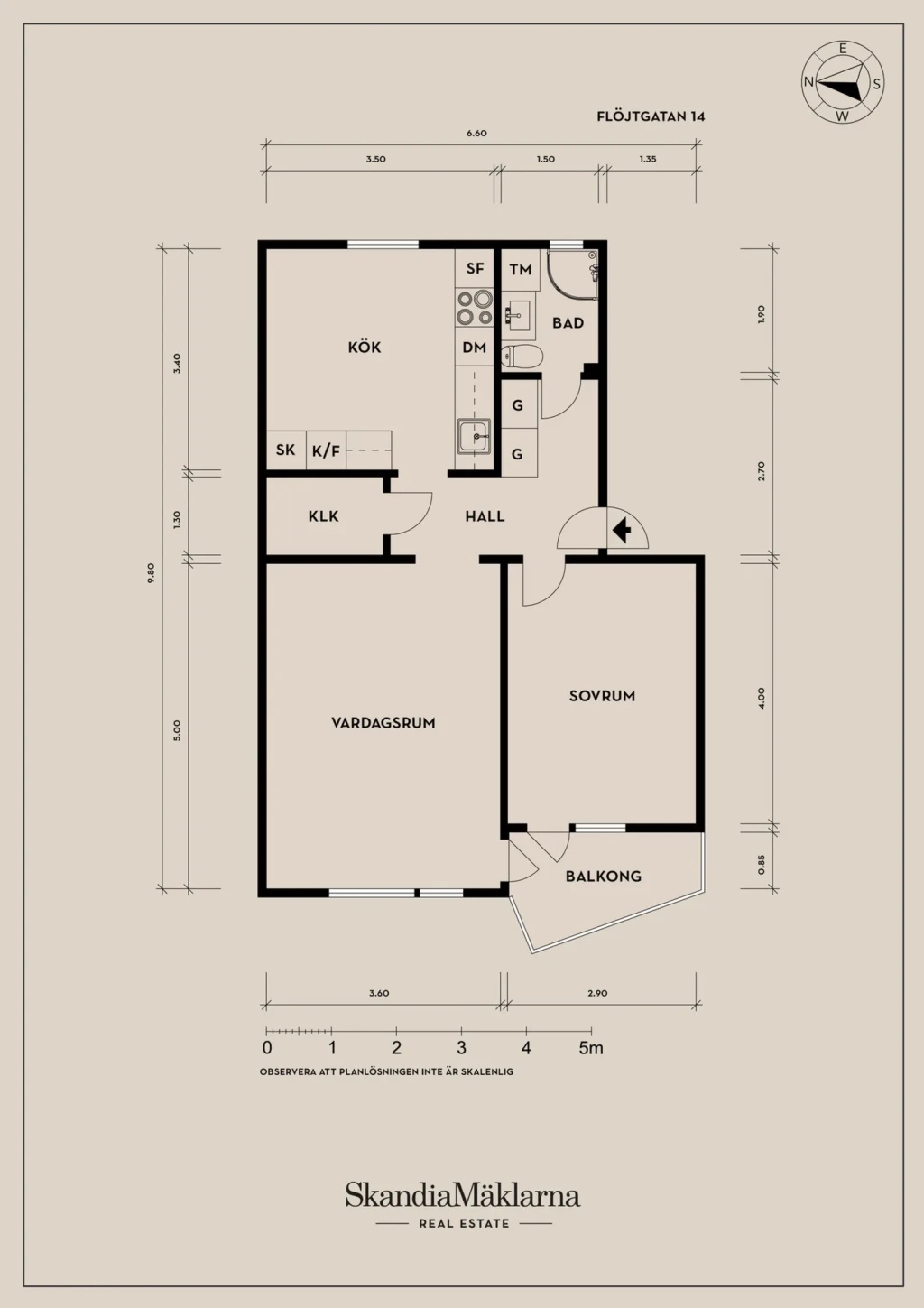 Planritning, Flöjtgatan 14