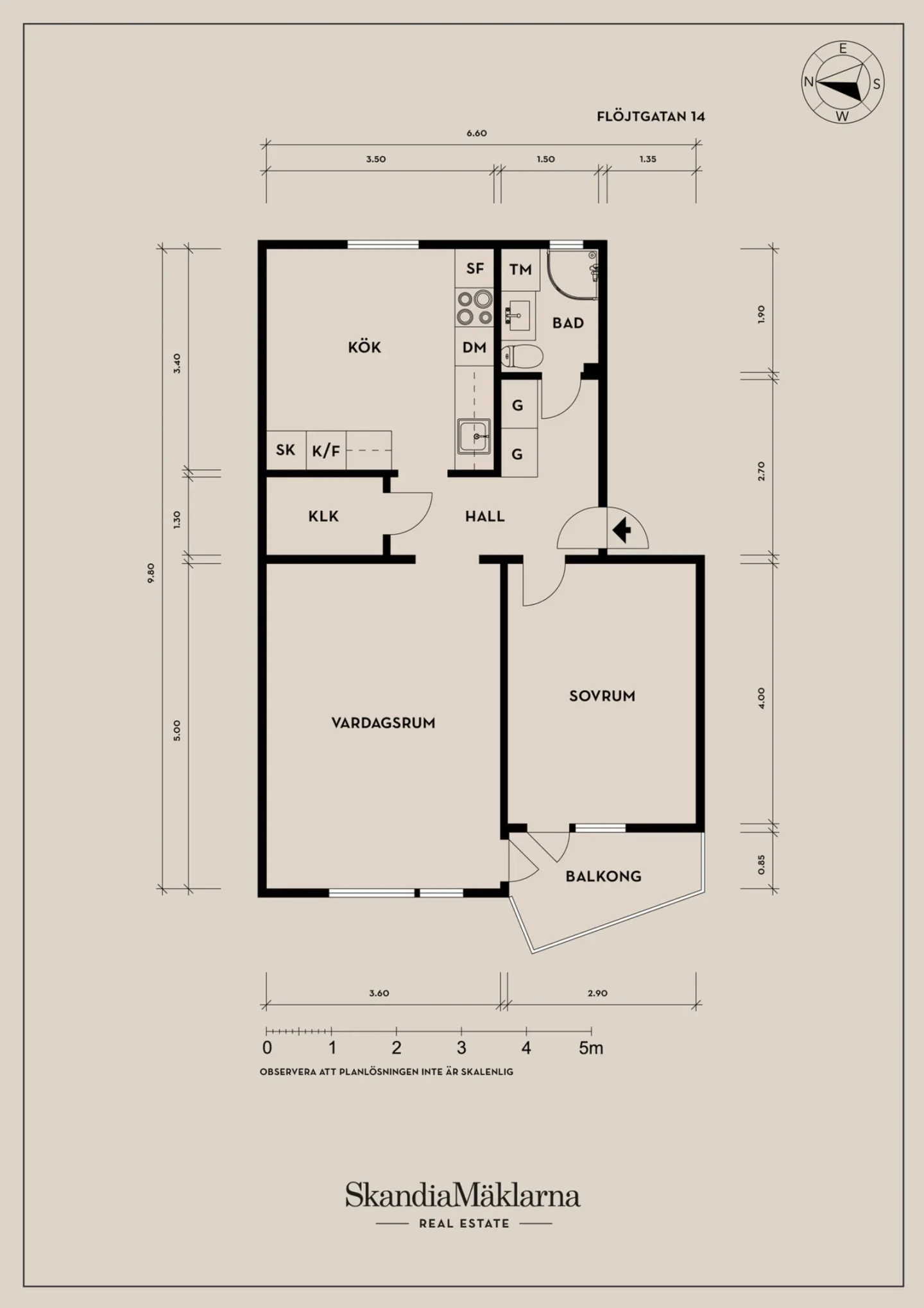 Planritning, Flöjtgatan 14
