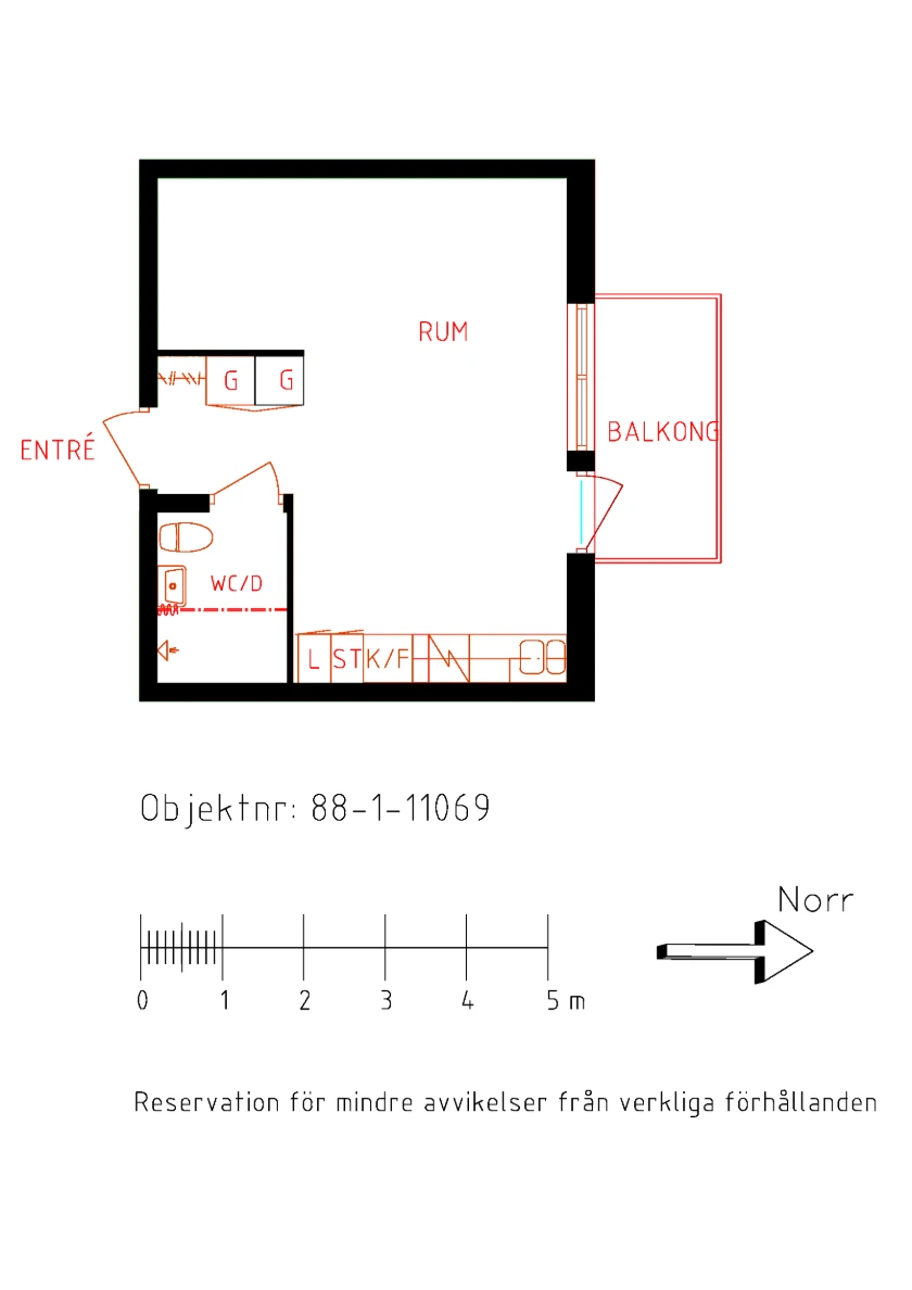 Planritning, Kurortsvägen 12