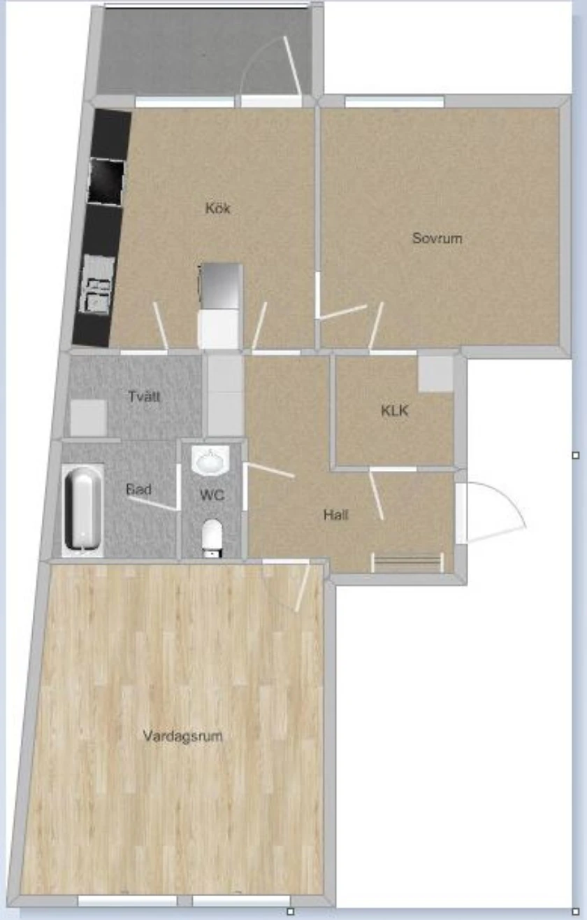 Planritning, Nytorgsgatan 32