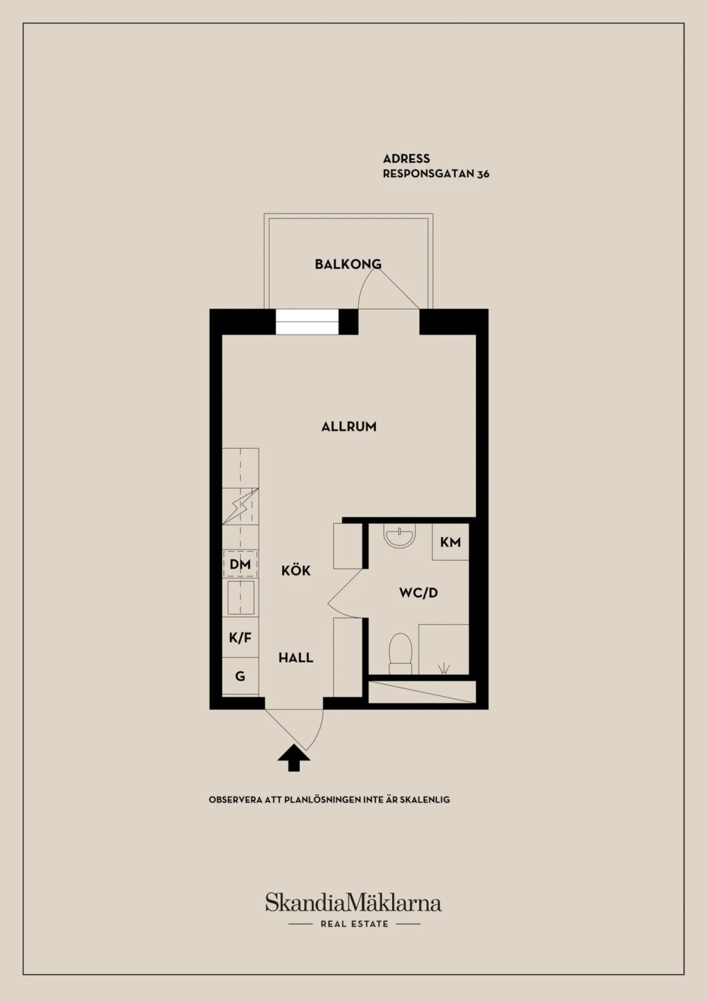 Planritning, Responsgatan 36