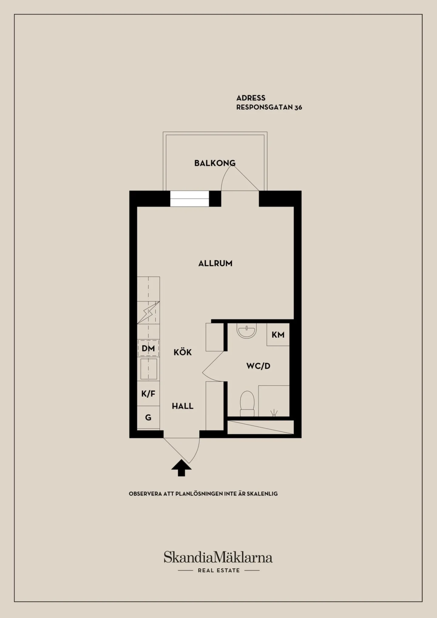Planritning, Responsgatan 36