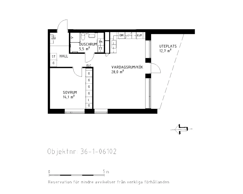 Planritning, Frostaliden 5