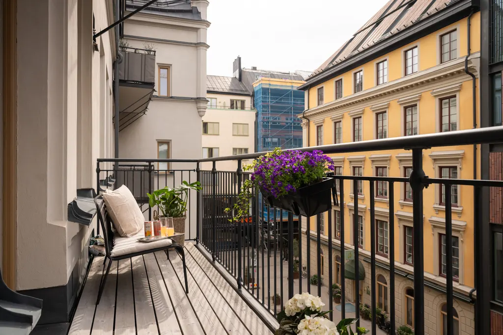 Bostadsrätt med 3 rum på Nybrogatan 19b i Stockholm, bild 5 av 5