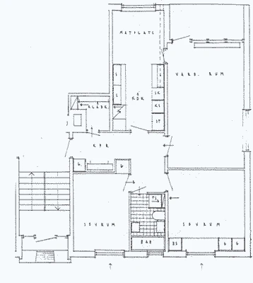 Planritning, Salstagatan 18 B