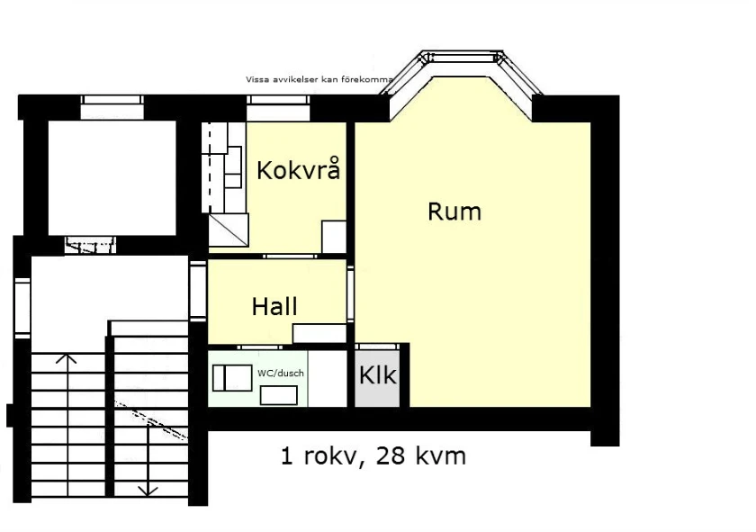 Planritning, Ehrenbuschgatan 5 A