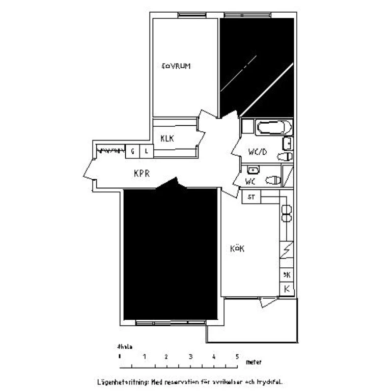 Planritning, Kungsmarksvägen 67