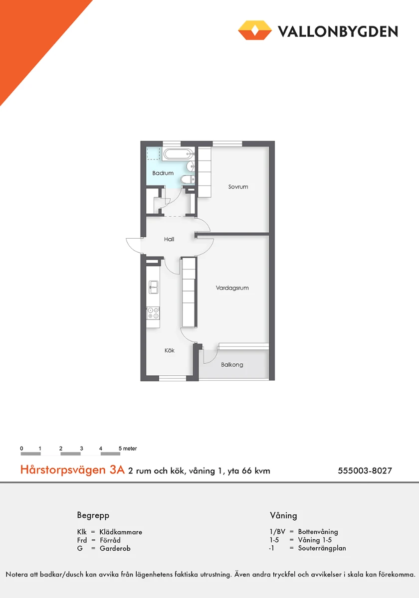 Planritning, Hårstorpsvägen 3A