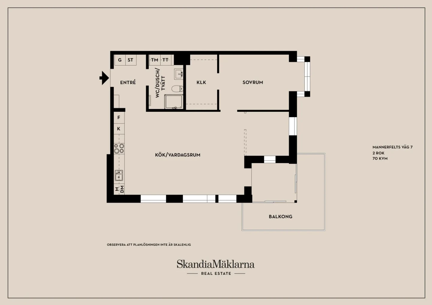 Planritning, Mannerfelts väg 7