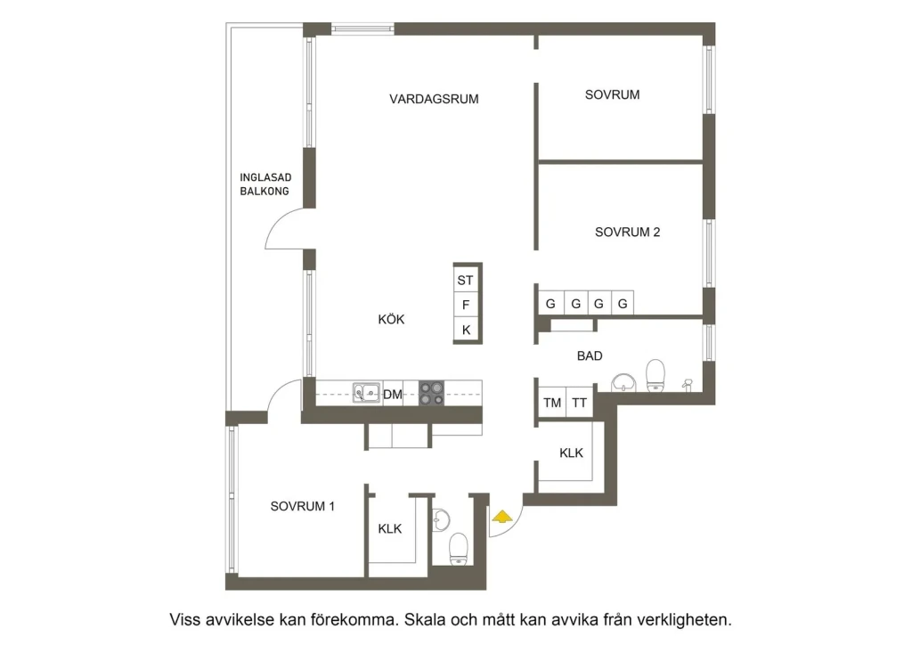 Planritning, Hanna Nilssons väg 3