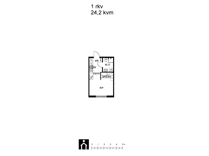 Planritning, Fagottgatan 70