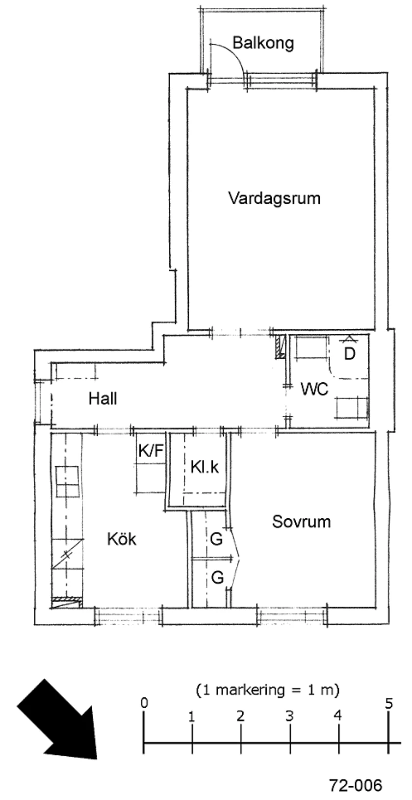 Planritning, Infanterigatan 7A