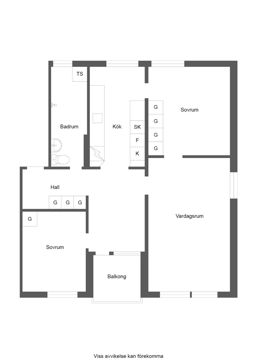 Planritning, Hammarvägen 9