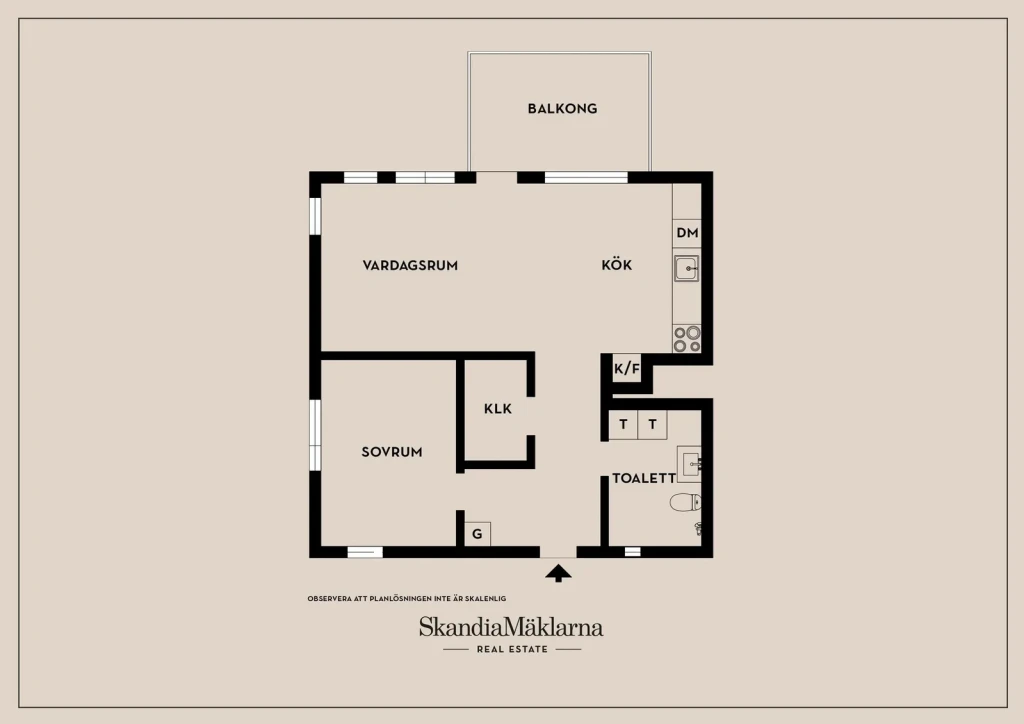 Planritning, Engelbrektsvägen 41A