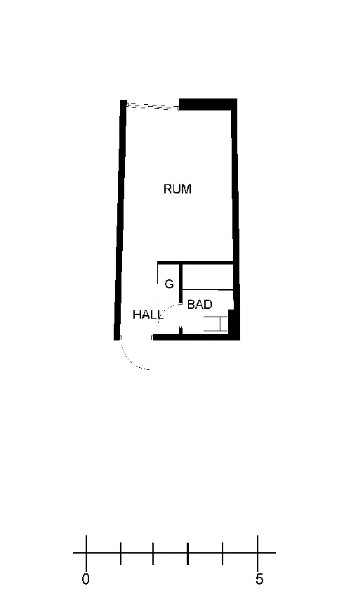Planritning, Kjellmansgatan 11 Rum 106
