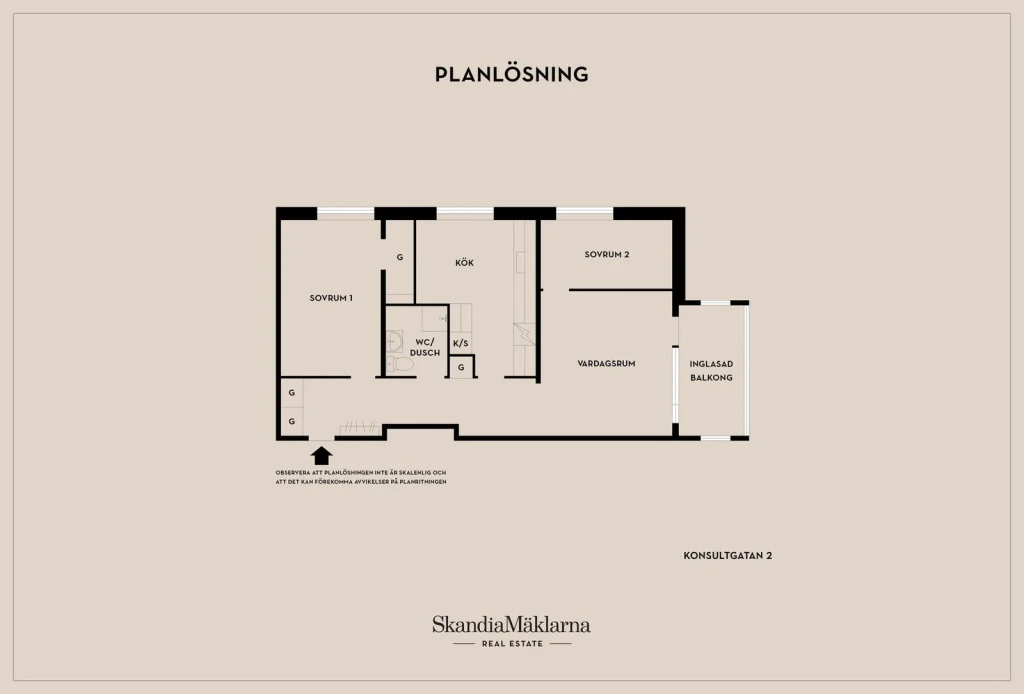 Planritning, Konsultgatan 2