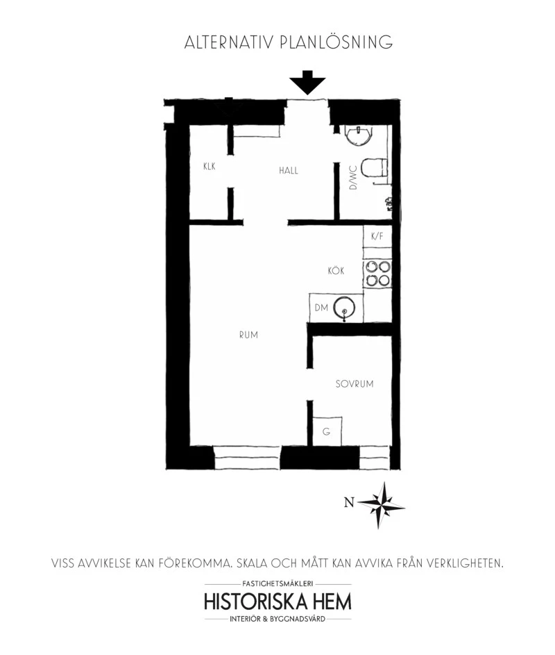 Planritning, Hallandsgatan 46