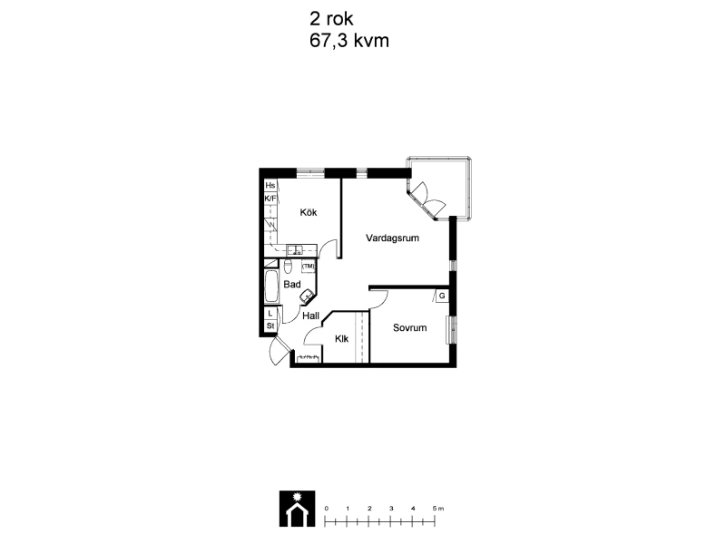 Planritning, Frödingshöjd 6
