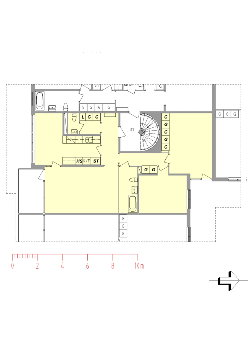 Planritning, Humlestigen 31
