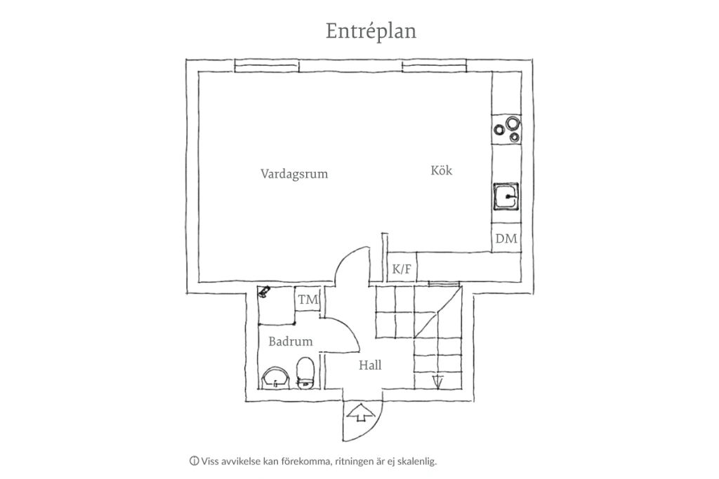 Planritning, Stockholmsgatan 40H