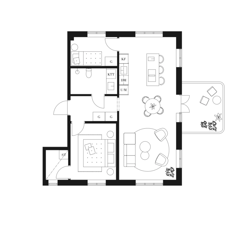 Planritning, Ägirs gränd 5