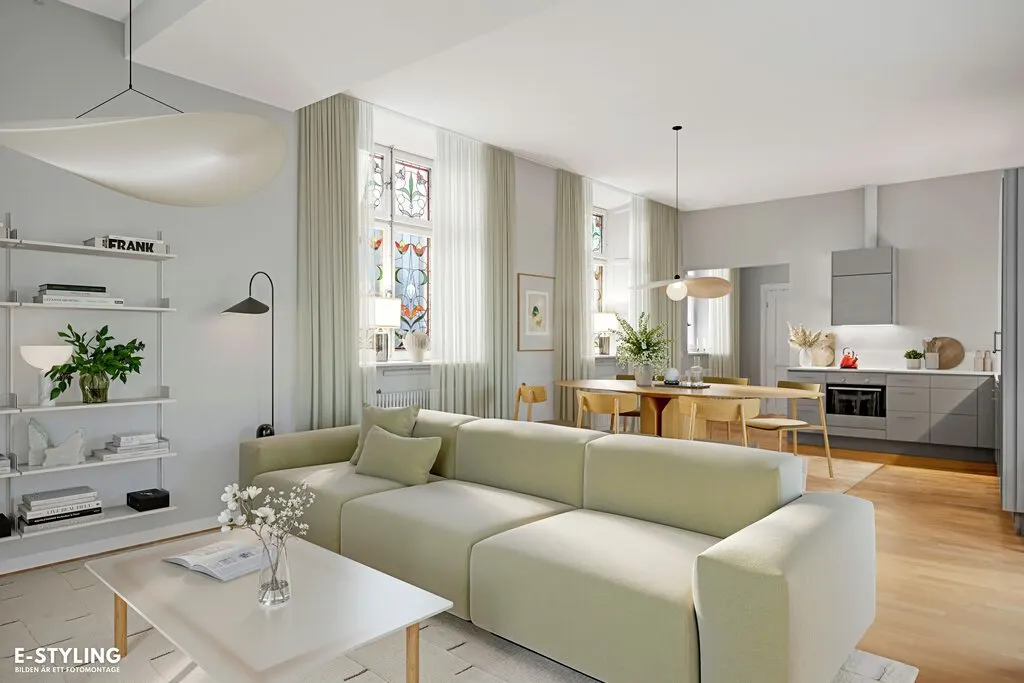 Hyresrätt med 3 rum på Nya Rådstugugatan 1A i Norrköping, bild 2 av 5