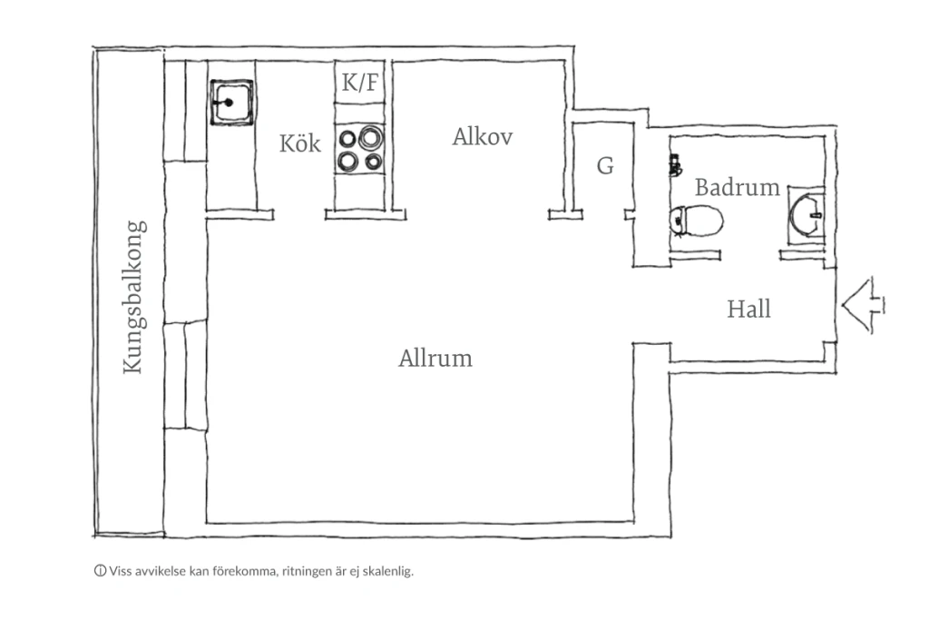 Planritning, Folkungagatan 128