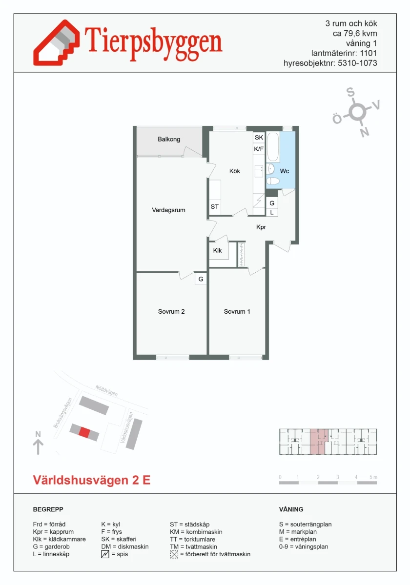 Planritning, Värdshusvägen 2E
