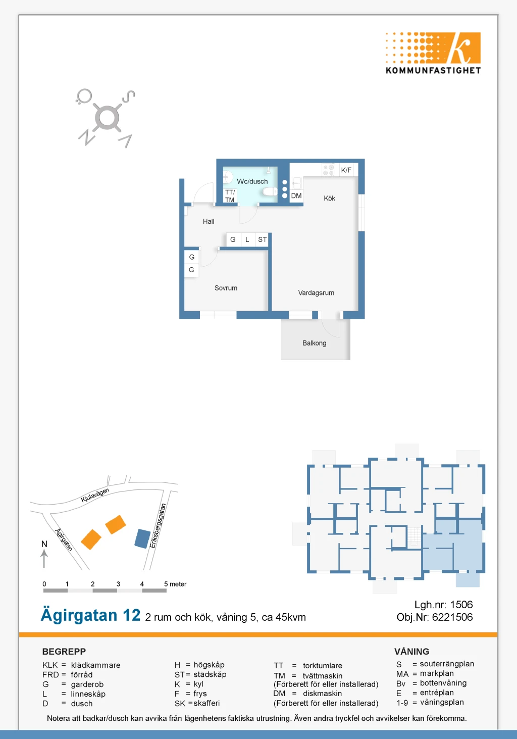Planritning, Ägirgatan 12