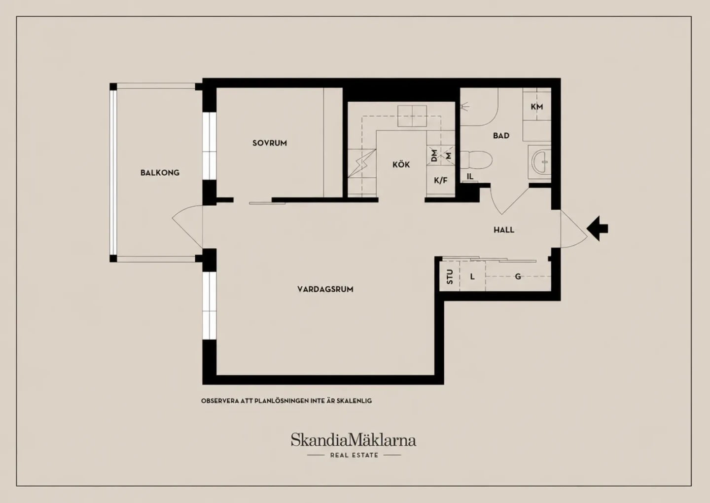 Planritning, Råcksta gårdsväg 23