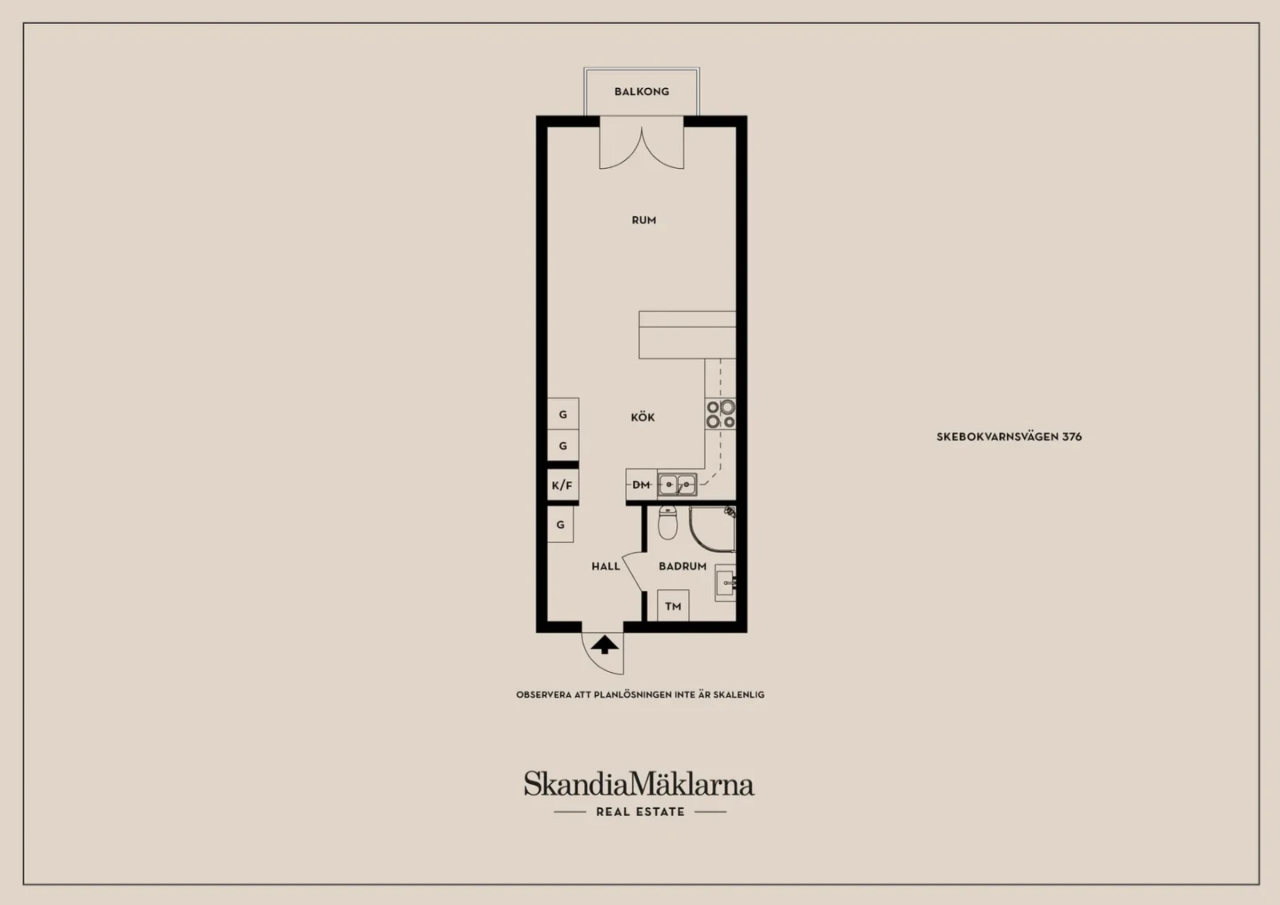 Planritning, Skebokvarnsvägen 376
