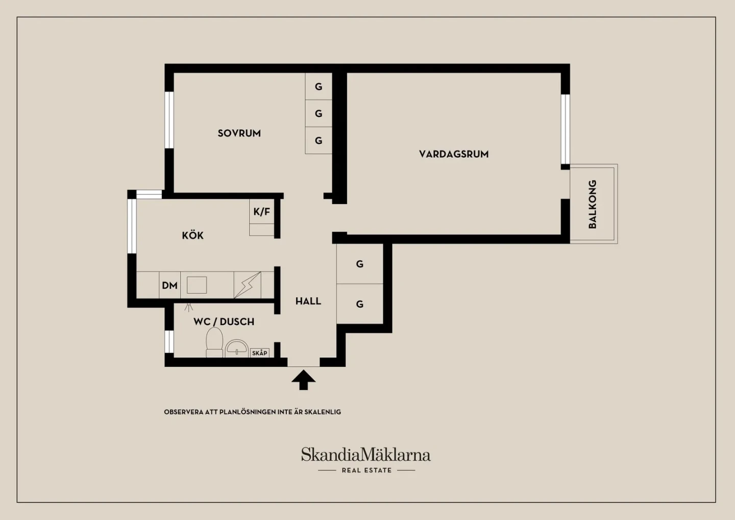 Planritning, Ståltrådsvägen 36