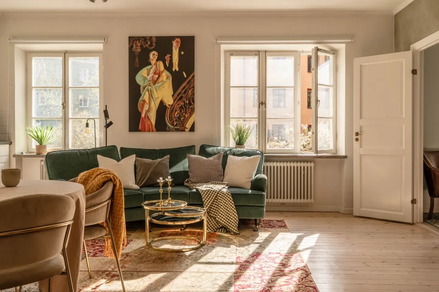 Bostadsrätt med 3 rum på Lilla Aspuddsvägen 6 i Stockholm, bild 2 av 4