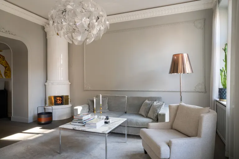 Bostadsrätt med 5 rum på Grev Turegatan 50 i Stockholm, bild 4 av 5