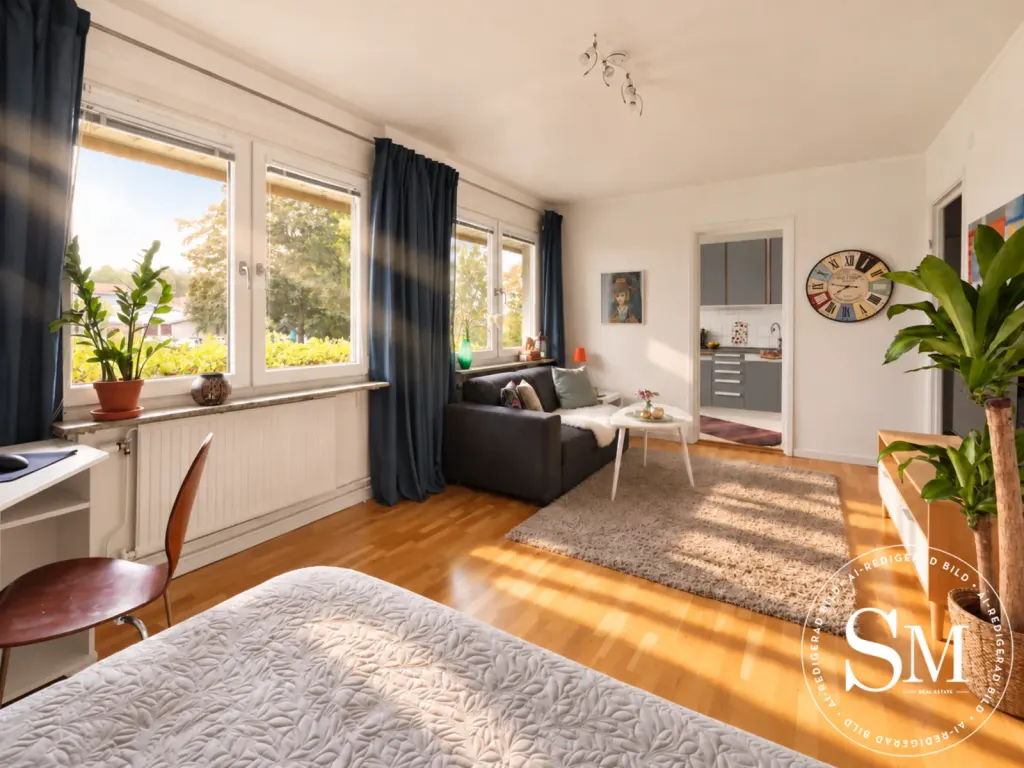 Bostadsrätt med 1 rum på Herrgårdsvägen 30 i Upplands Väsby, bild 3 av 4