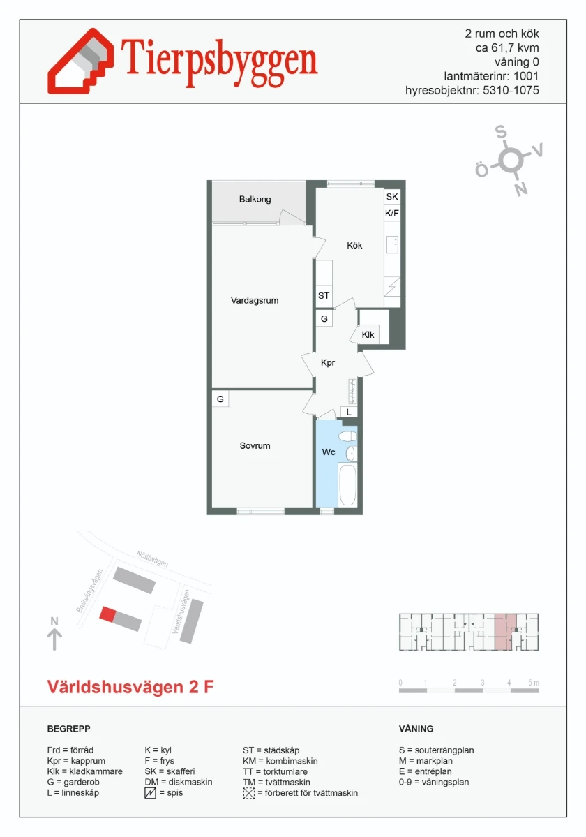 Planritning, Värdshusvägen 2F