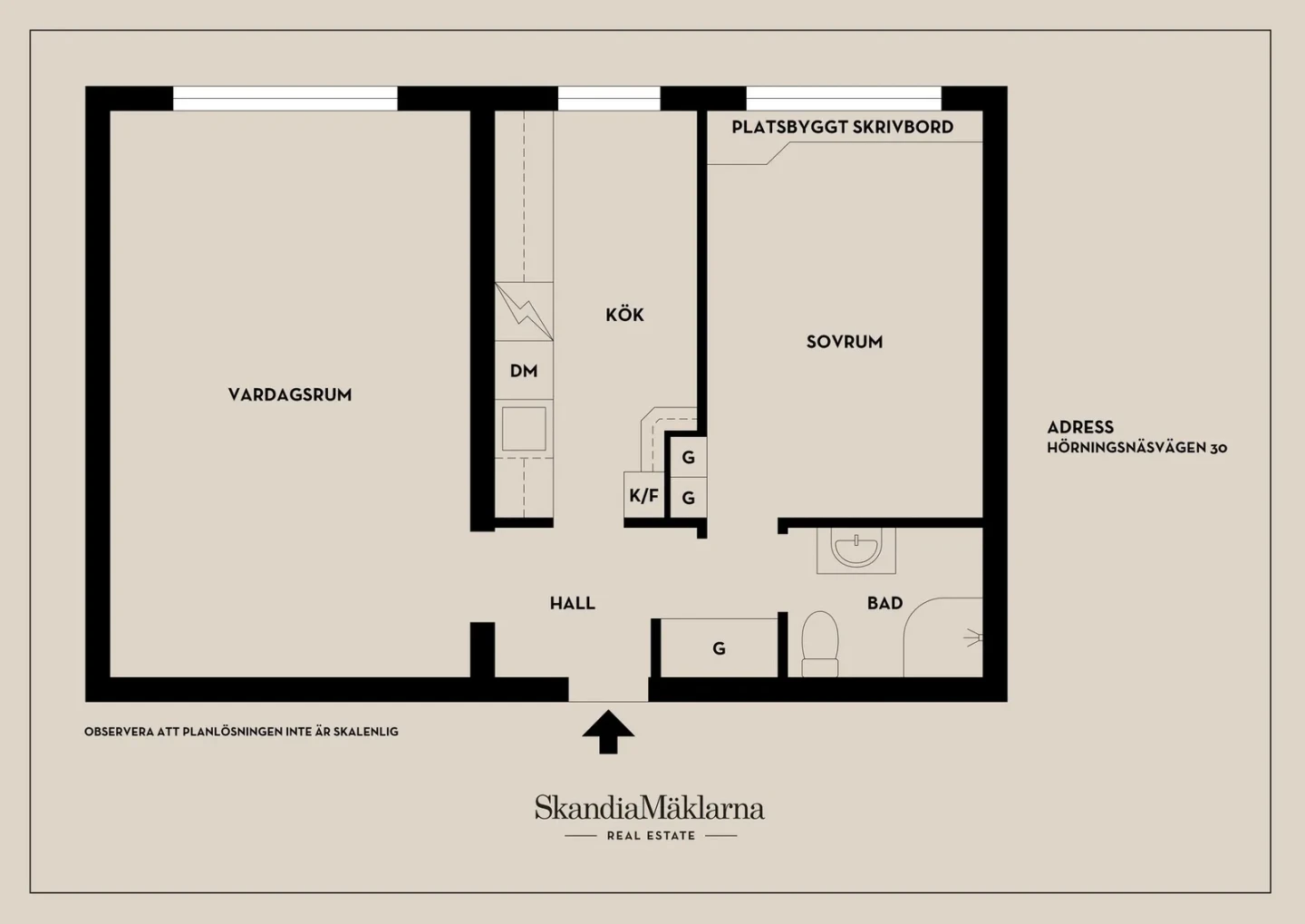 Planritning, Hörningsnäsvägen 30