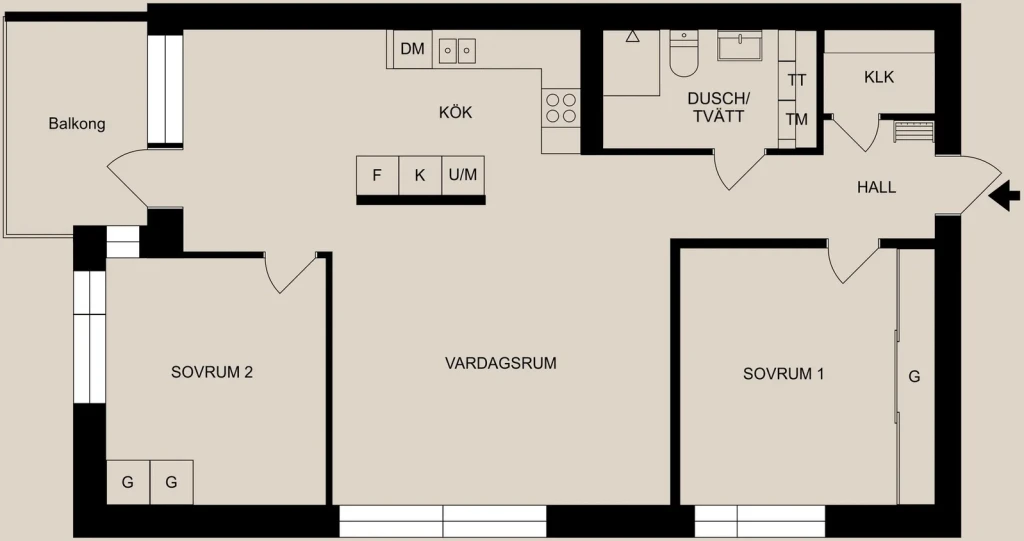 Planritning, Holmtorpsvägen 37
