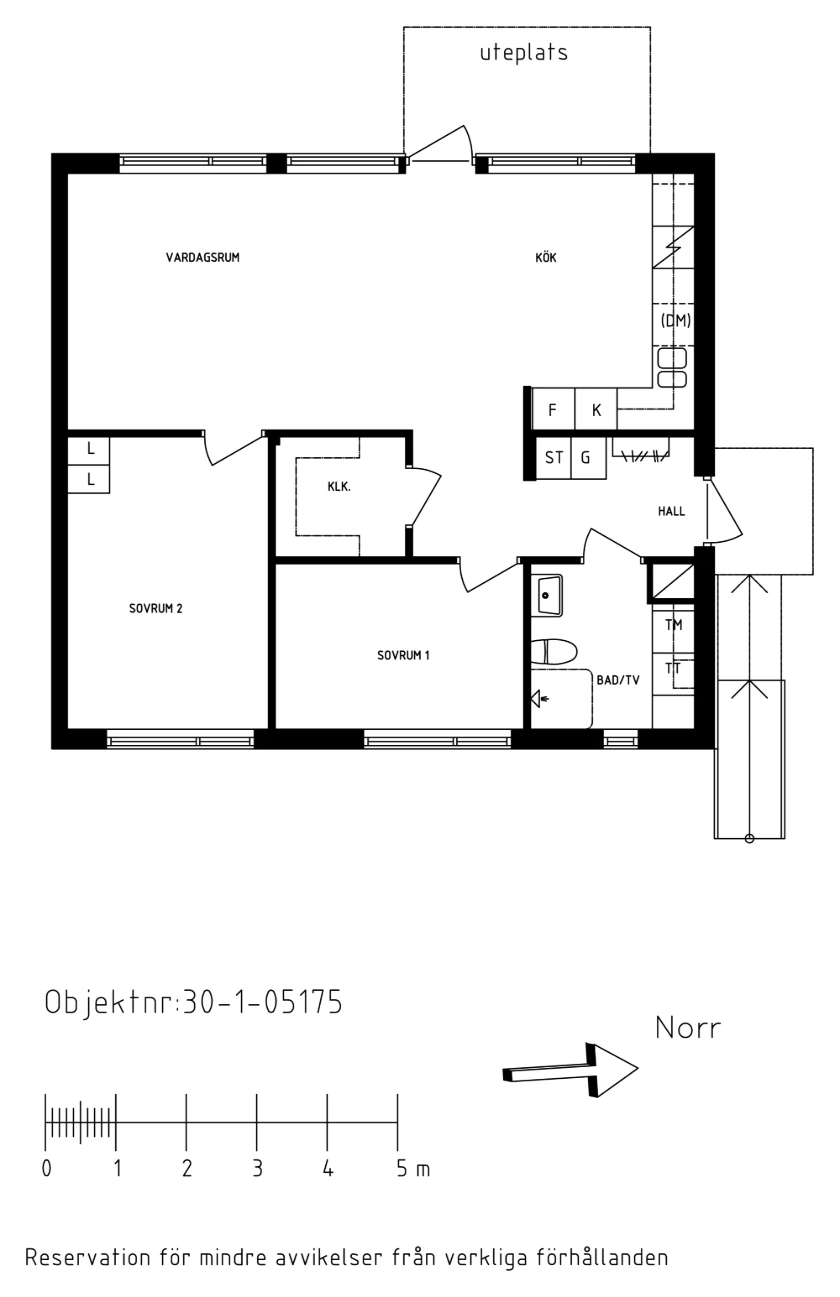 Planritning, Hästhovsgränd 23C