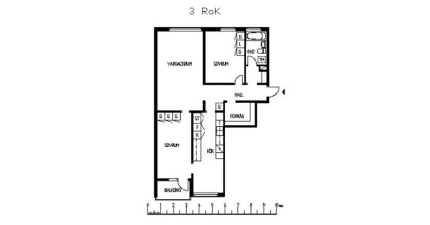 Planritning, Stengatan 5