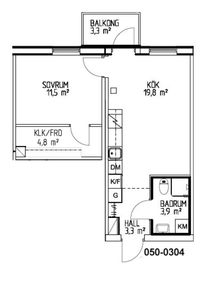Planritning, Humlegatan 4