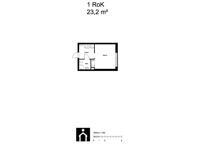 Planritning, Frödingshöjd 7