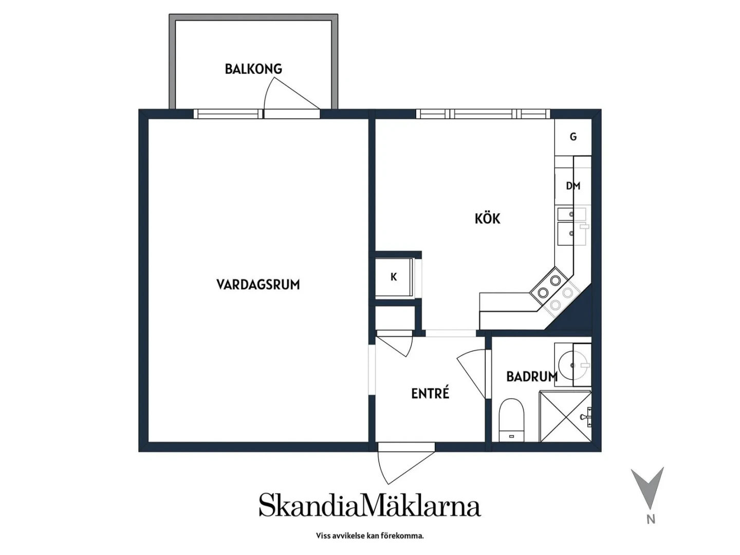 Planritning, Finningevägen 3A