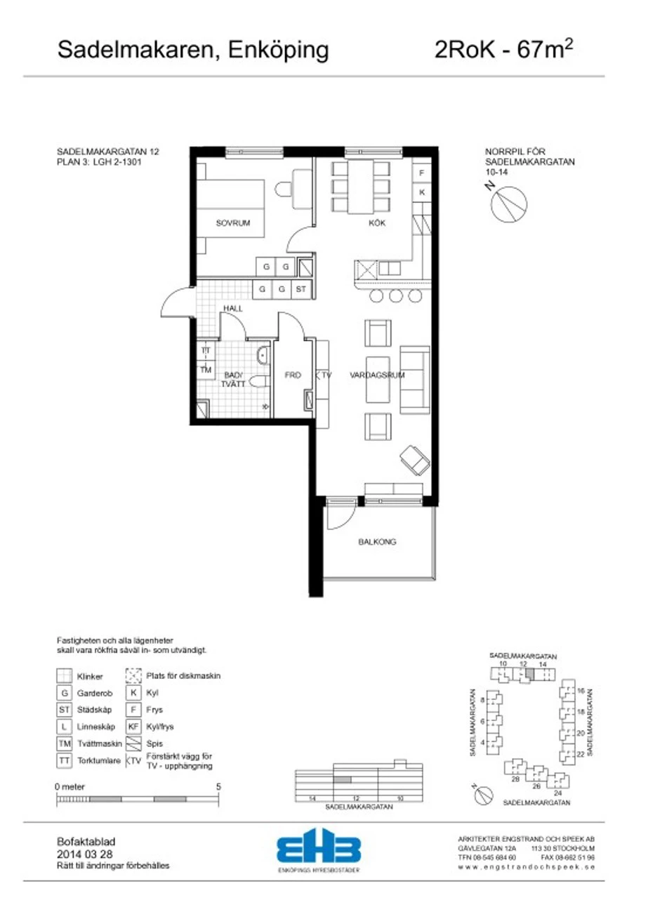 Planritning, Sadelmakargatan 12